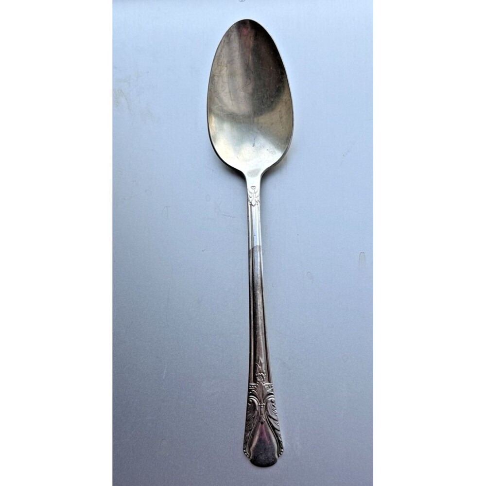 Wm Rogers Mfg Co Original Rogers Avalon Cabin Serving Spoon‎ Vintage Silverplate